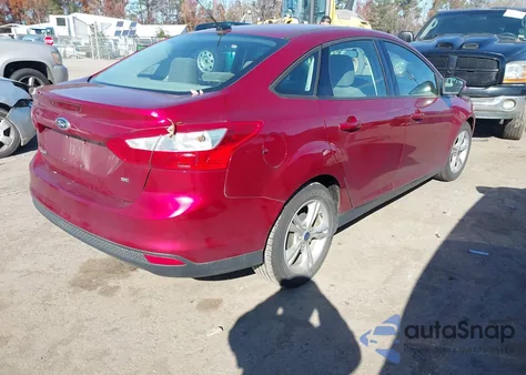 2013 Ford Focus Se из США, поврежденный, VIN 1FADP3F28DL104768